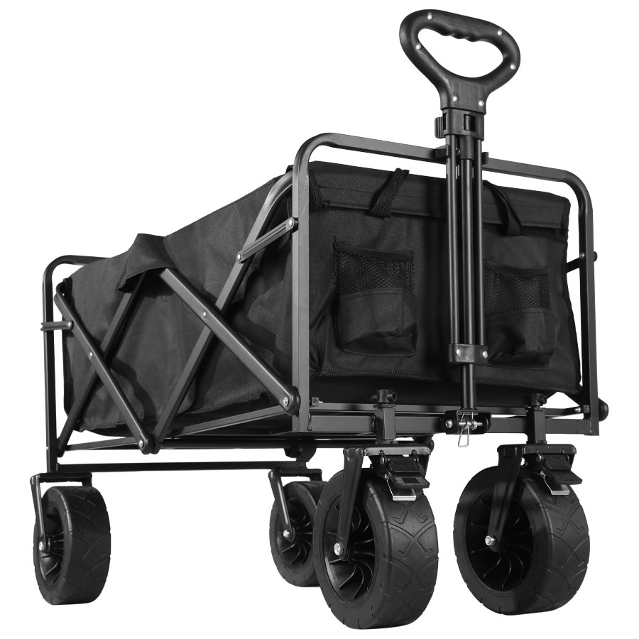 Outdoor Camping Trolley - Carrinho Dobrável de Grande Capacidade para