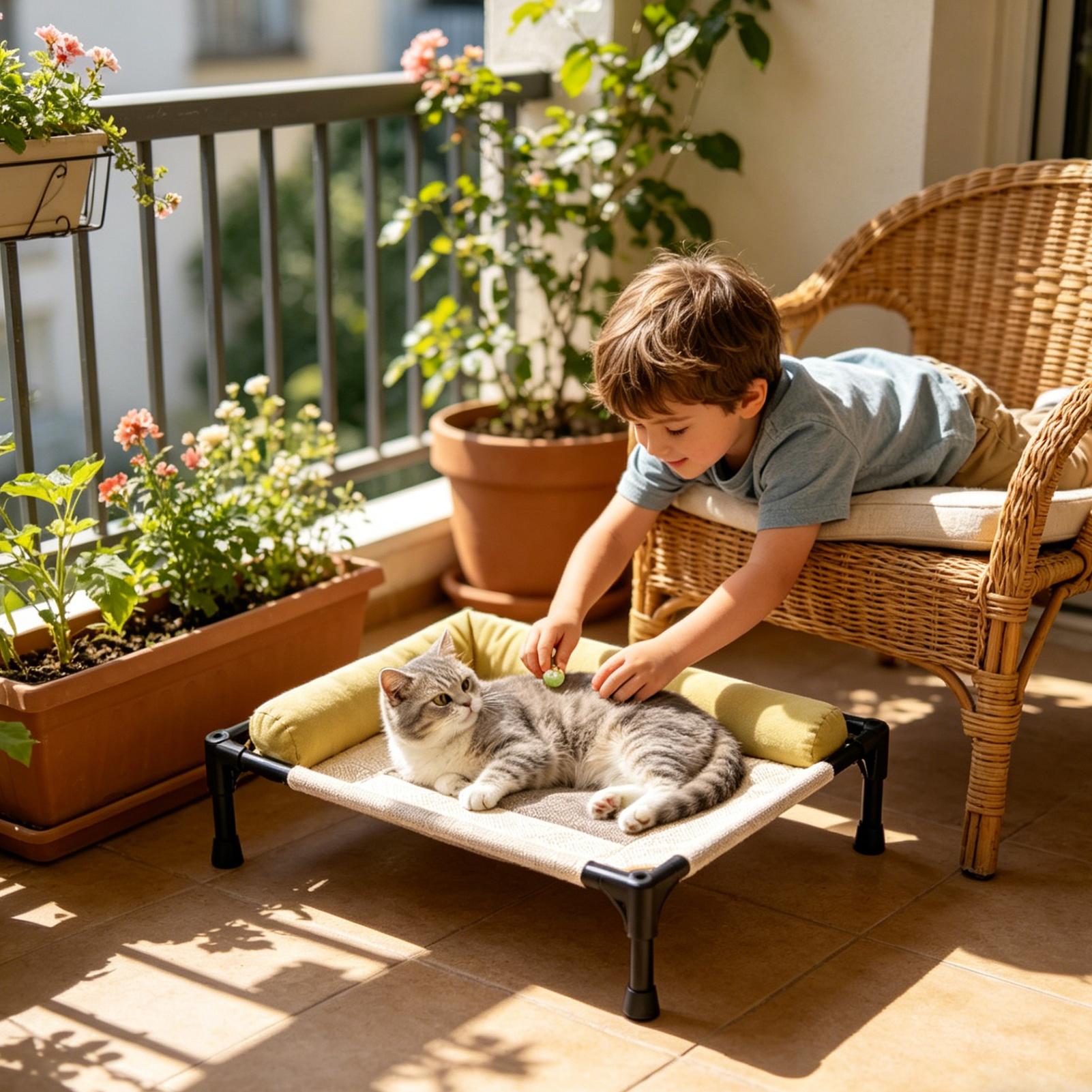 Outdoor Camping Dog Bed - Cama para Cães e Gatos para