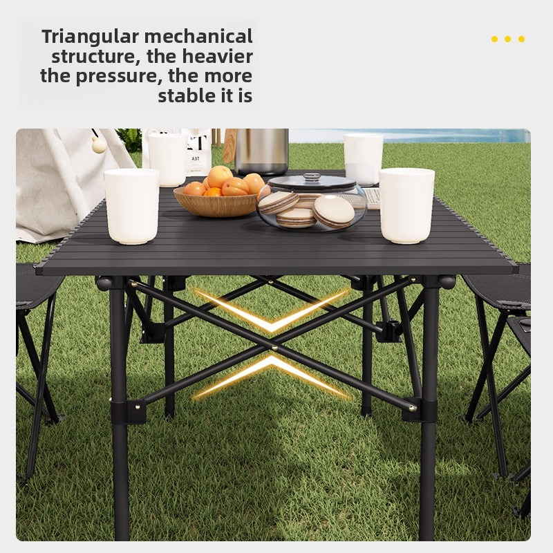 Mesa e cadeiras de acampamento - Outdoor Camping Dining Set avaliação e preço