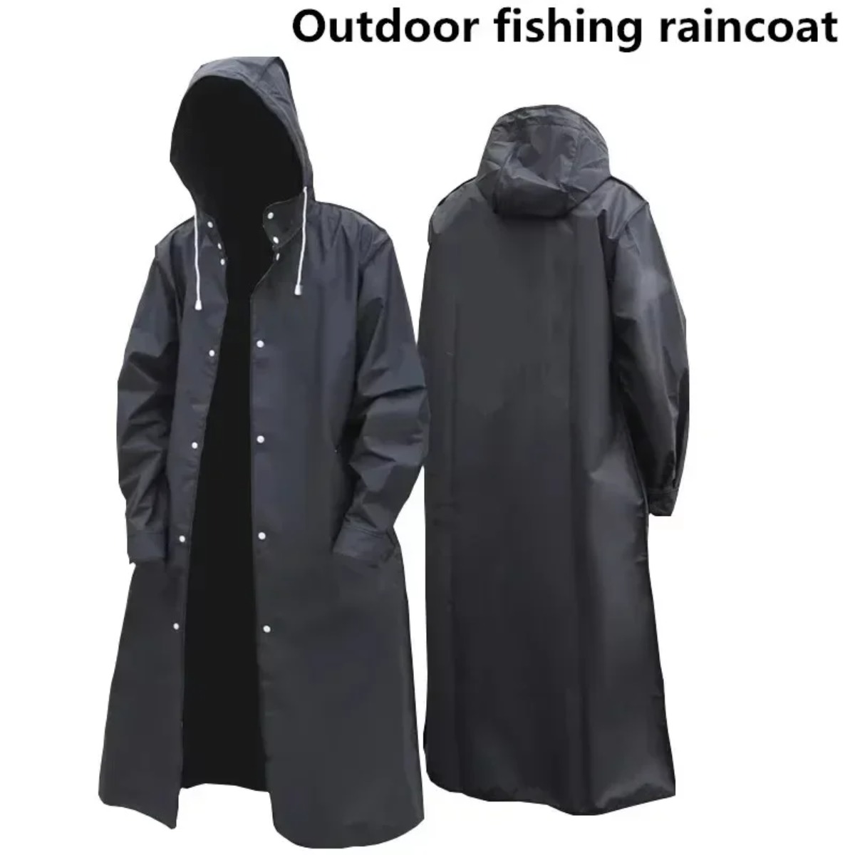 Capa de Chuva Impermeável com  - Camping Rain Poncho avaliação e preço