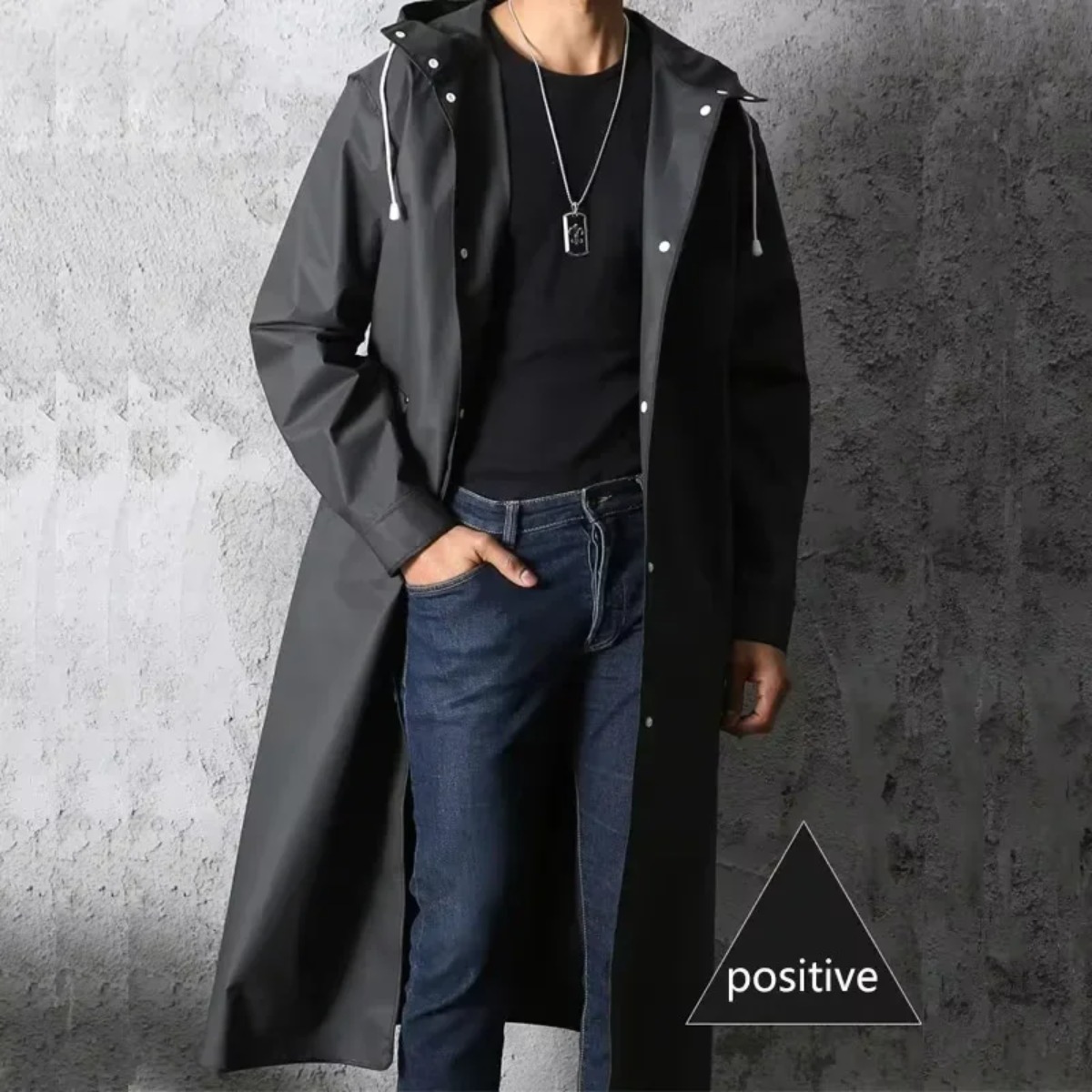 Capa de Chuva Impermeável com  - Camping Rain Poncho avaliação e preço