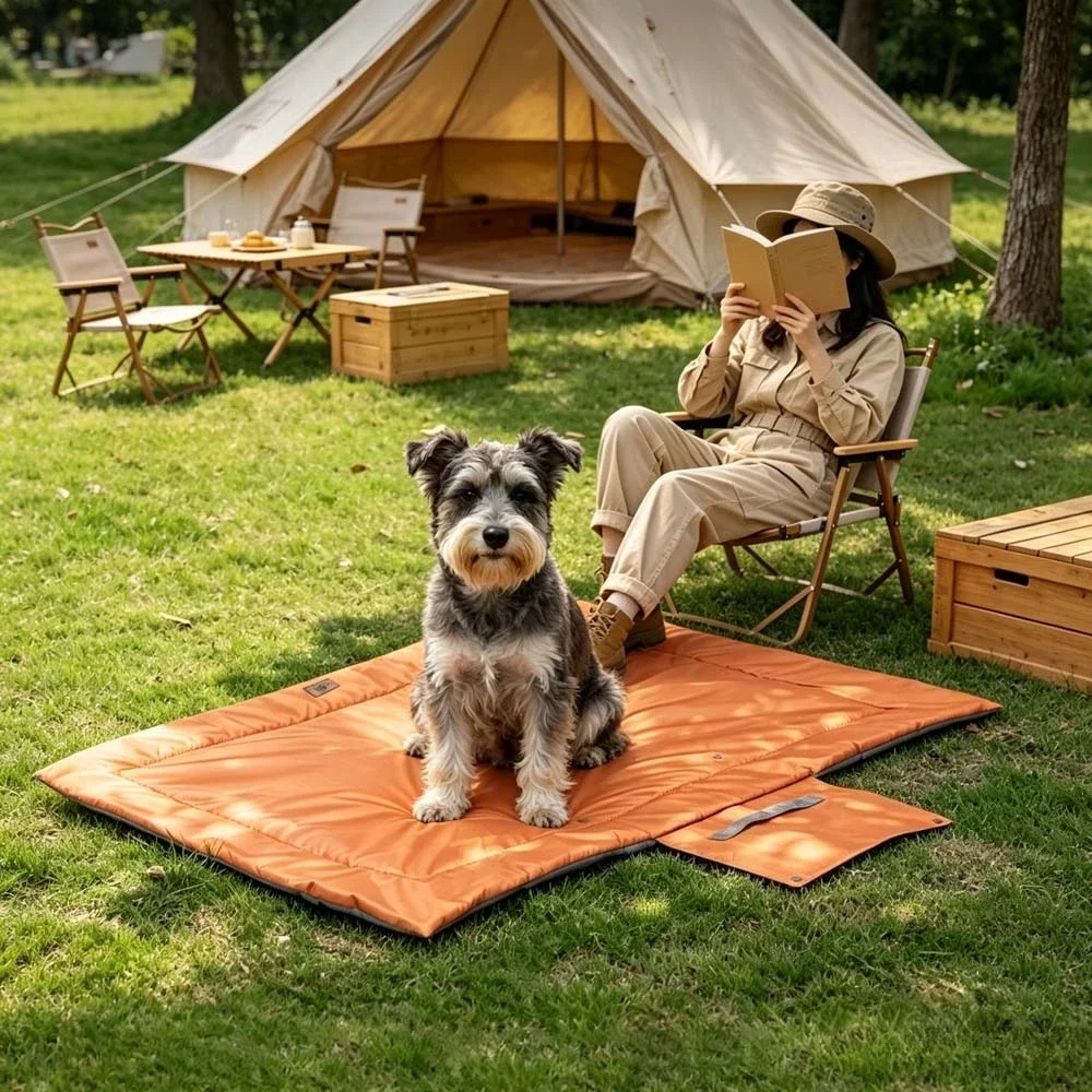 2026 Tapete Durável para Anima - Outdoor Camping Dog Bed avaliação e preço