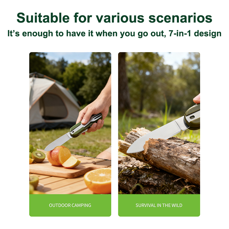 Novo Conjunto de Talheres de C - Outdoor Camping Dining Set avaliação e preço